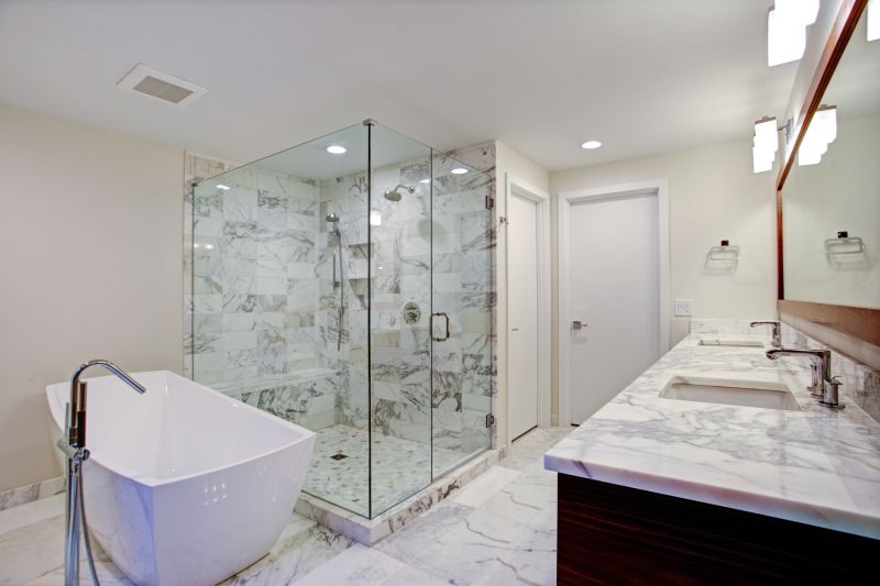 High-End Shower Areas